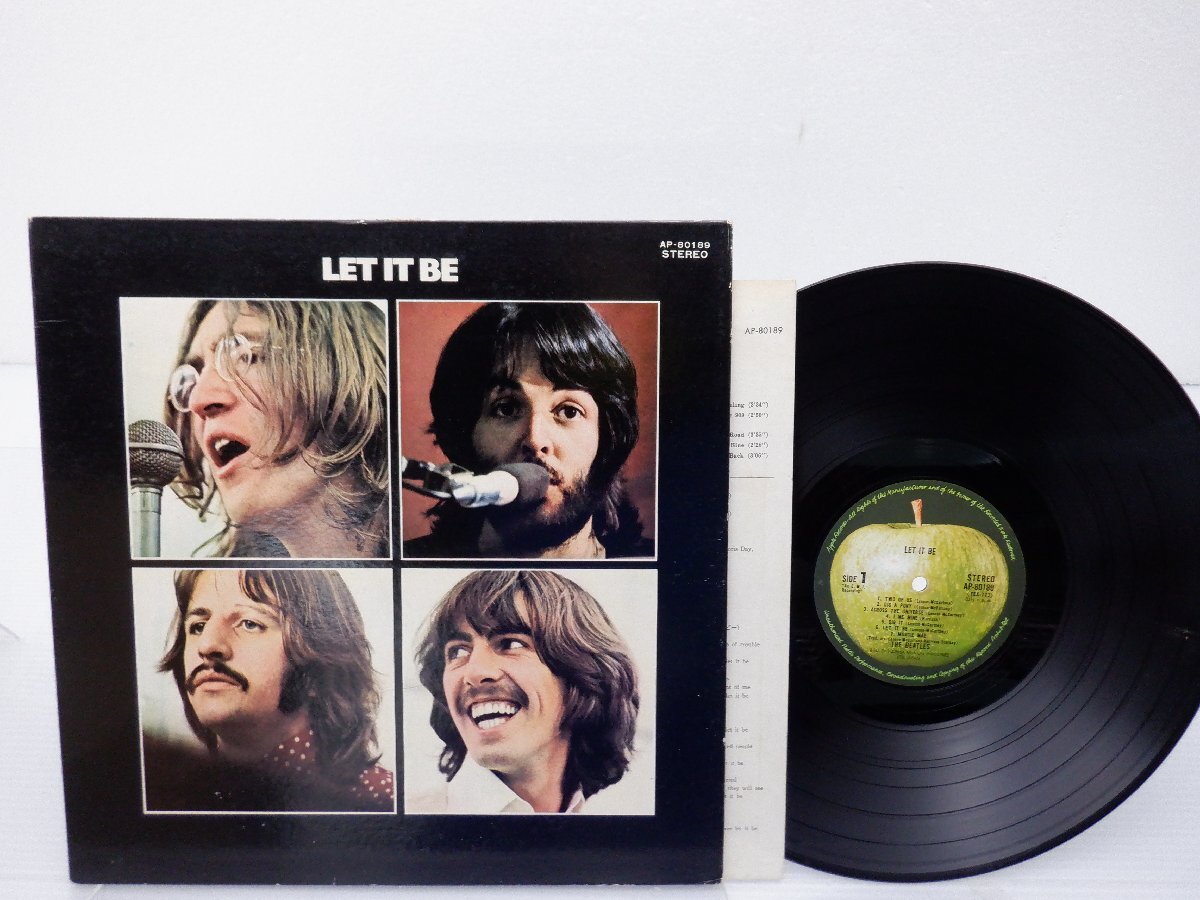 The Beatles(ビートルズ)「Let It Be(レット・イット・ビー)」LP（12インチ）/Apple Records(AP-80189)/ロック_画像1