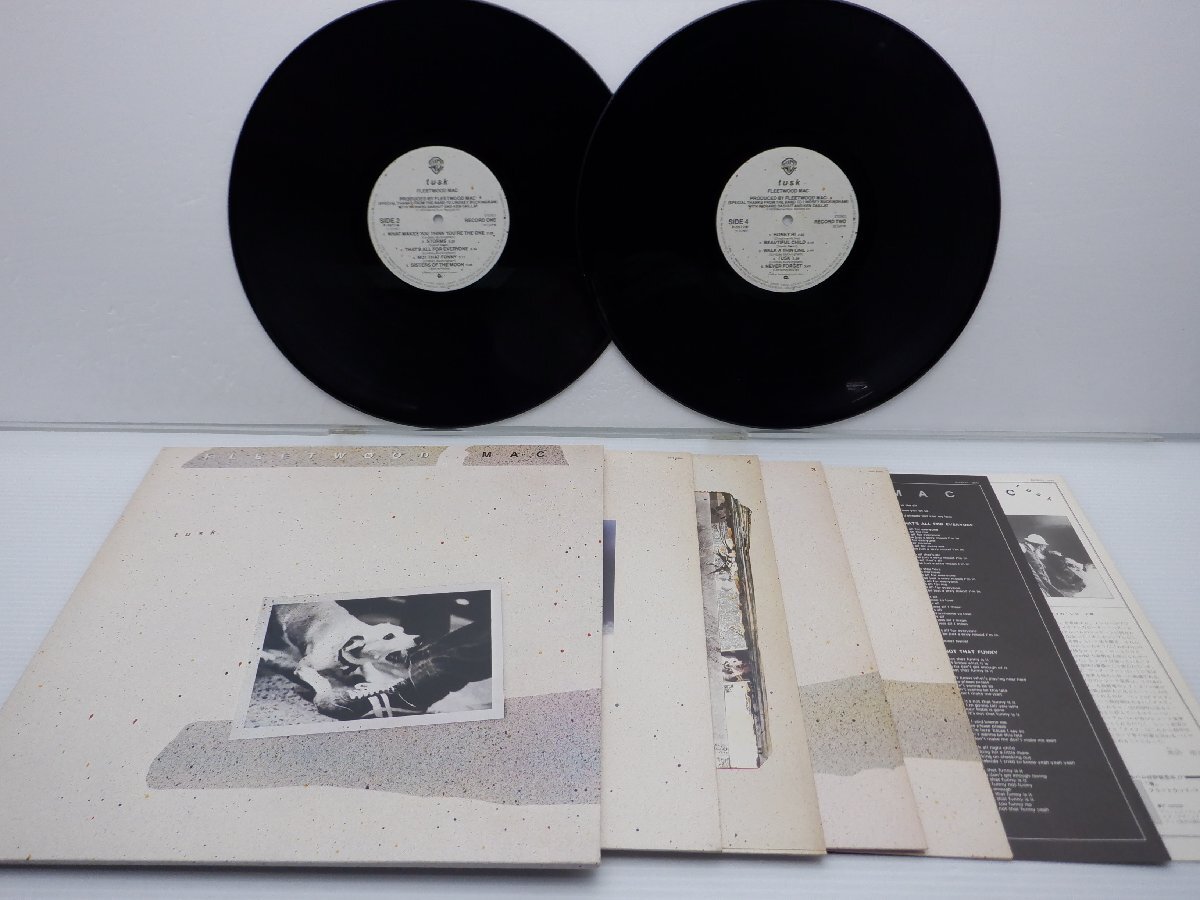 Fleetwood Mac(フリートウッド・マック)「Tusk(牙)」LP（12インチ）/Warner Bros. Records(P-5571~2W)/洋楽ロック_画像1