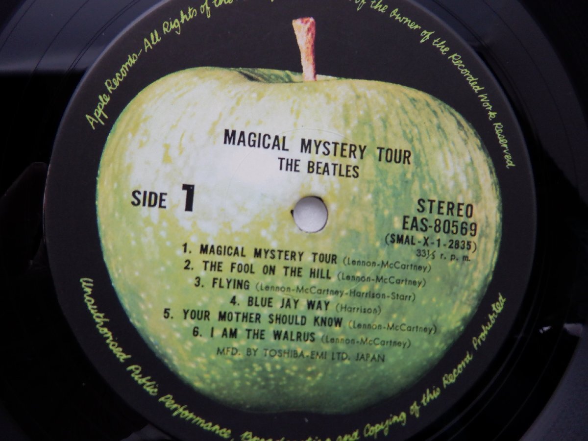 The Beatles(ビートルズ)「Magical Mystery Tour」LP（12インチ）/Apple Records(EAS-80569)/ロック_画像2