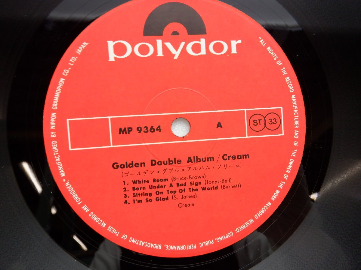 Cream「Golden Double Album」LP（12インチ）/Polydor(MP 9363/4)/洋楽ロックの画像2