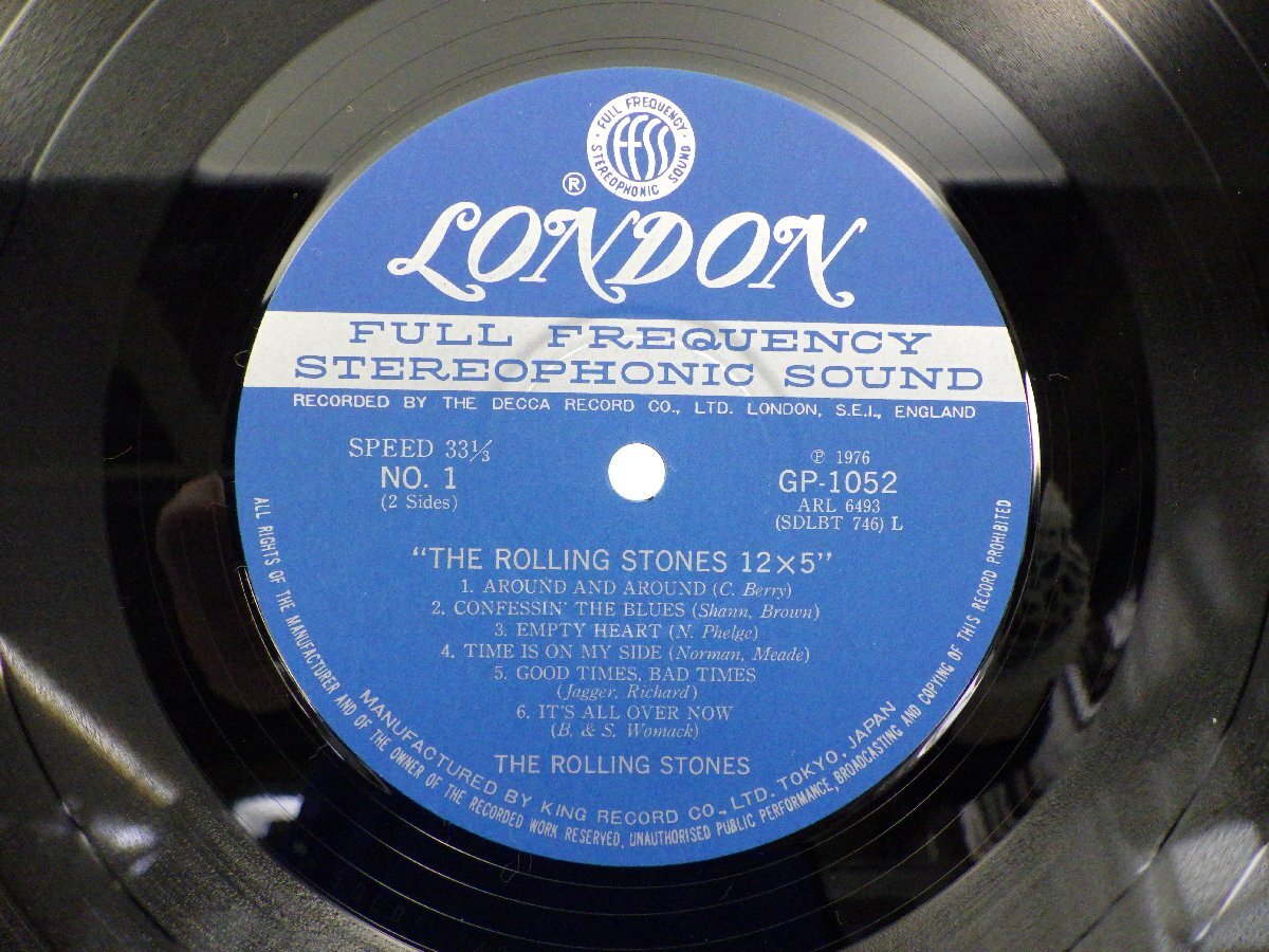 The Rolling Stones「12 X 5」LP（12インチ）/London Records(GP 1052)/Rock_画像2