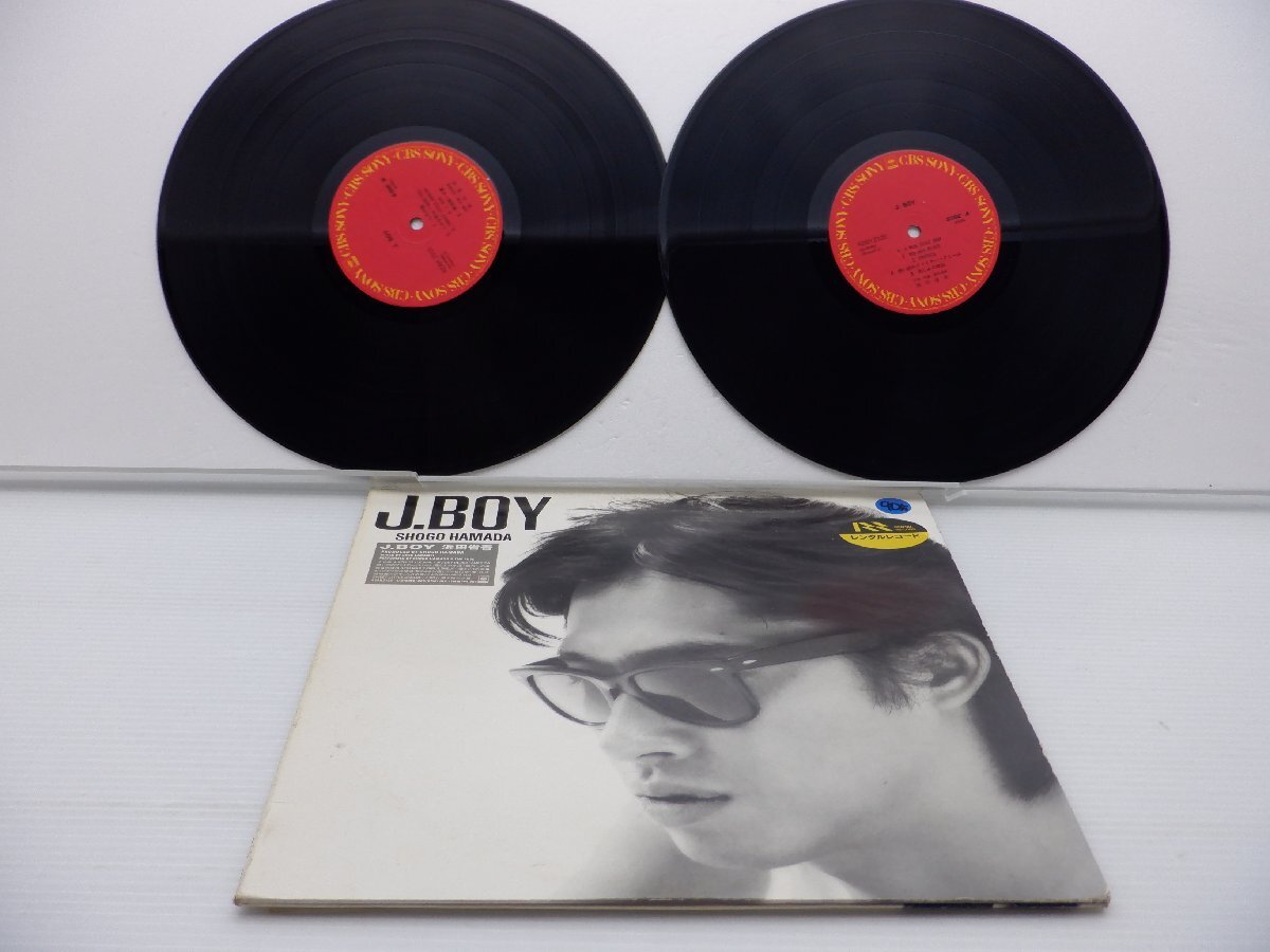 浜田省吾「J.BOY」LP（12インチ）/CBS/SONY(42AH2100-1)/邦楽ロック_画像1