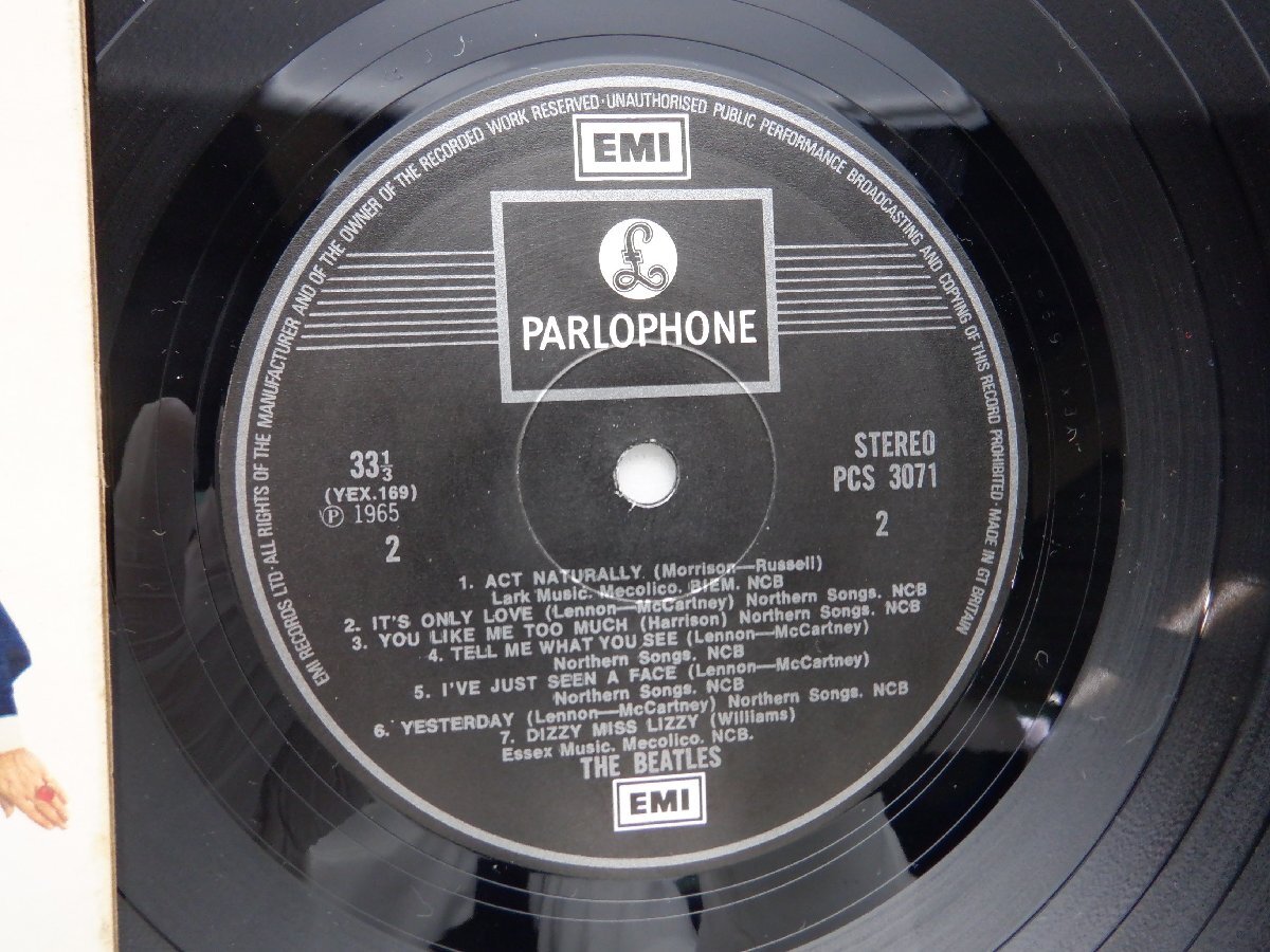 The Beatles(ビートルズ)「Help!(ヘルプ！)」LP（12インチ）/Parlophone(PCS 3071)/ロック_画像2