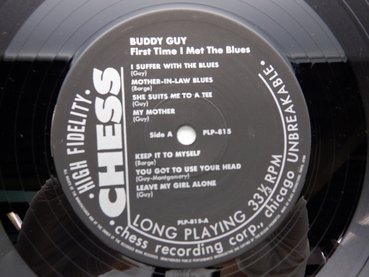 Buddy Guy「First Time I Met The Blues」LP（12インチ）/P-Vine Special(PLP-815-6)/ブルース_画像2