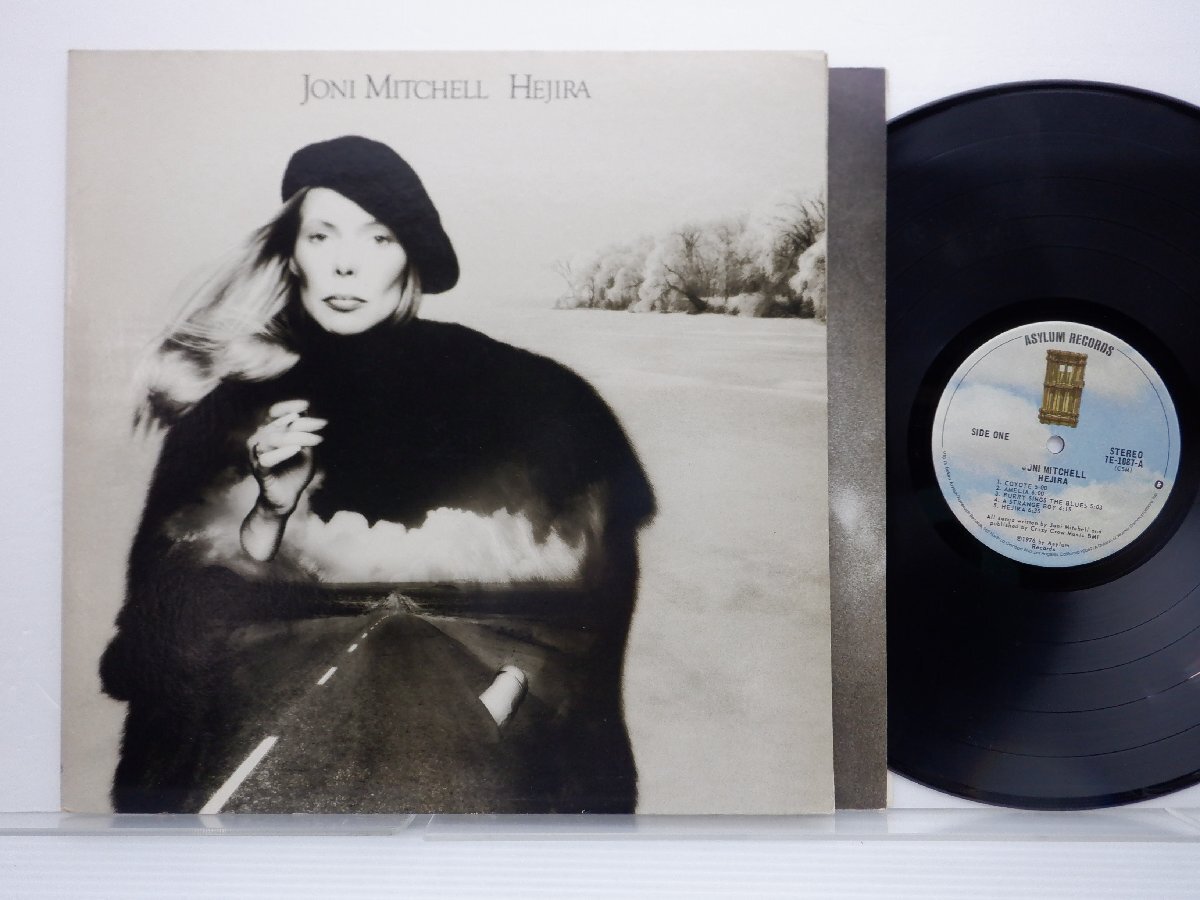 Joni Mitchell(ジョニ・ミッチェル)「Hejira(ヘジラ)」LP（12インチ）/Asylum Records(7E-1087)/ジャズの画像1