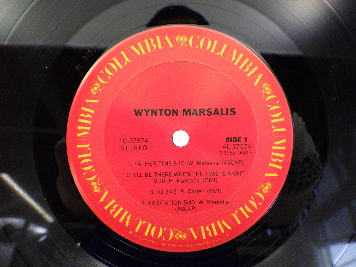 Wynton Marsalis「Wynton Marsalis」LP（12インチ）/Columbia(FC 37574)/ジャズの画像2