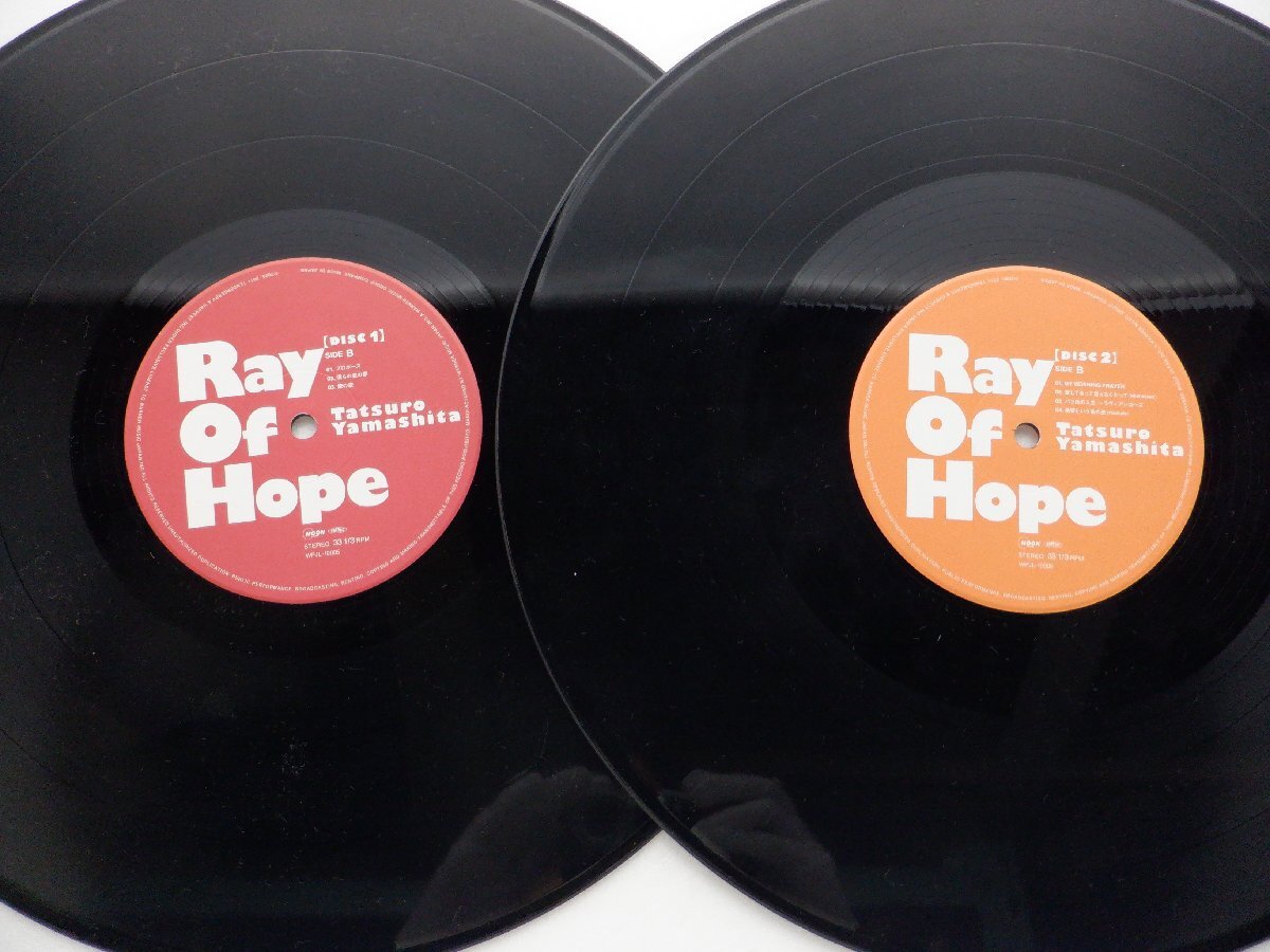 山下達郎「Ray Of Hope」LP（12インチ）/Moon Records(WPJL-10005/6)/シティポップ_画像5