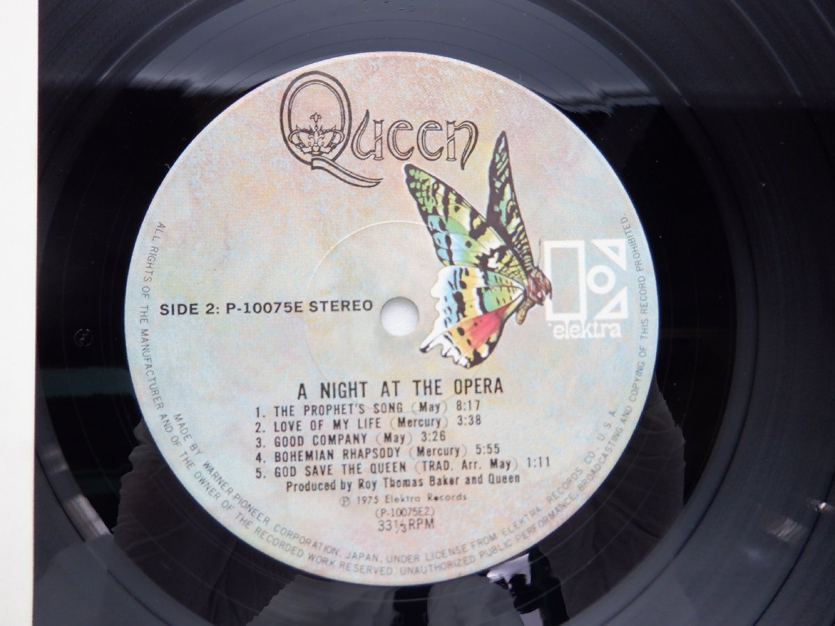 Queen(クイーン)「A Night At The Opera(オペラ座の夜)」LP（12インチ）/Elektra(P-10075E)/ロックの画像2