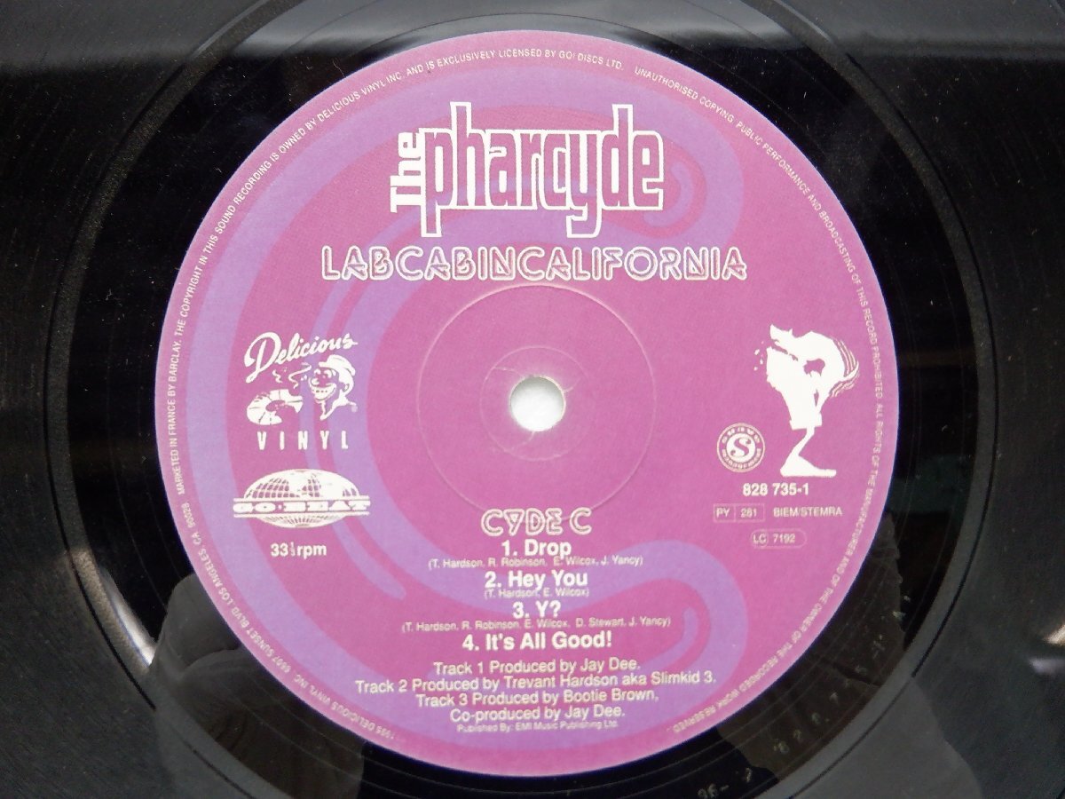 The Pharcyde(ファーサイド)「Labcabincalifornia」LP（12インチ）/Delicious Vinyl(828 736-1)/Hip Hop_画像2