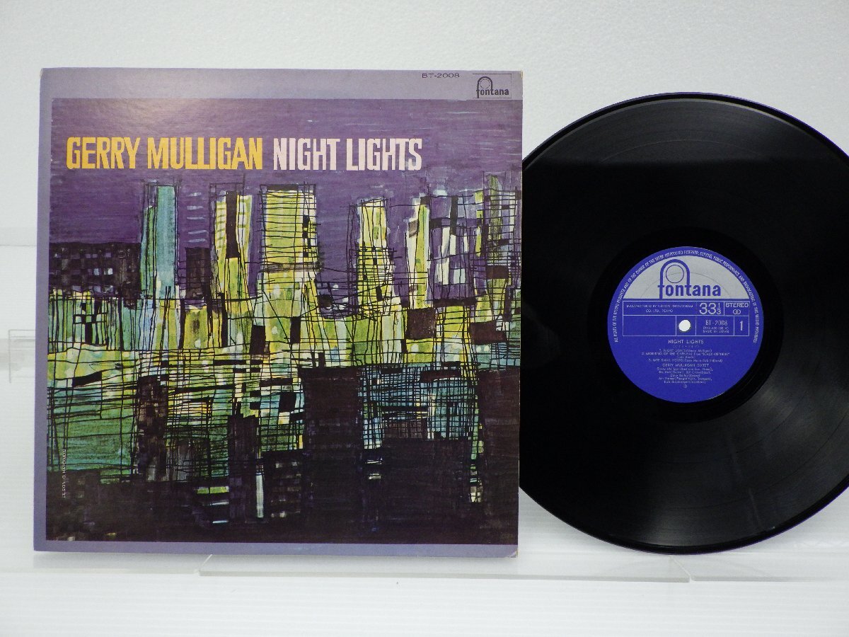 Gerry Mulligan(ジェリー・マリガン)「Night Lights(ナイト・ライツ)」LP（12インチ）/Fontana(BT-2008)/ジャズ_画像1