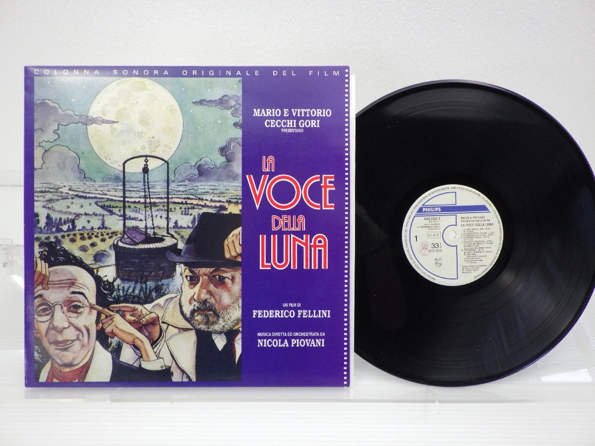 Nicola Piovani「La Voce Della Luna」LP（12インチ）/Philips(846 554-1)/フォーク_画像1