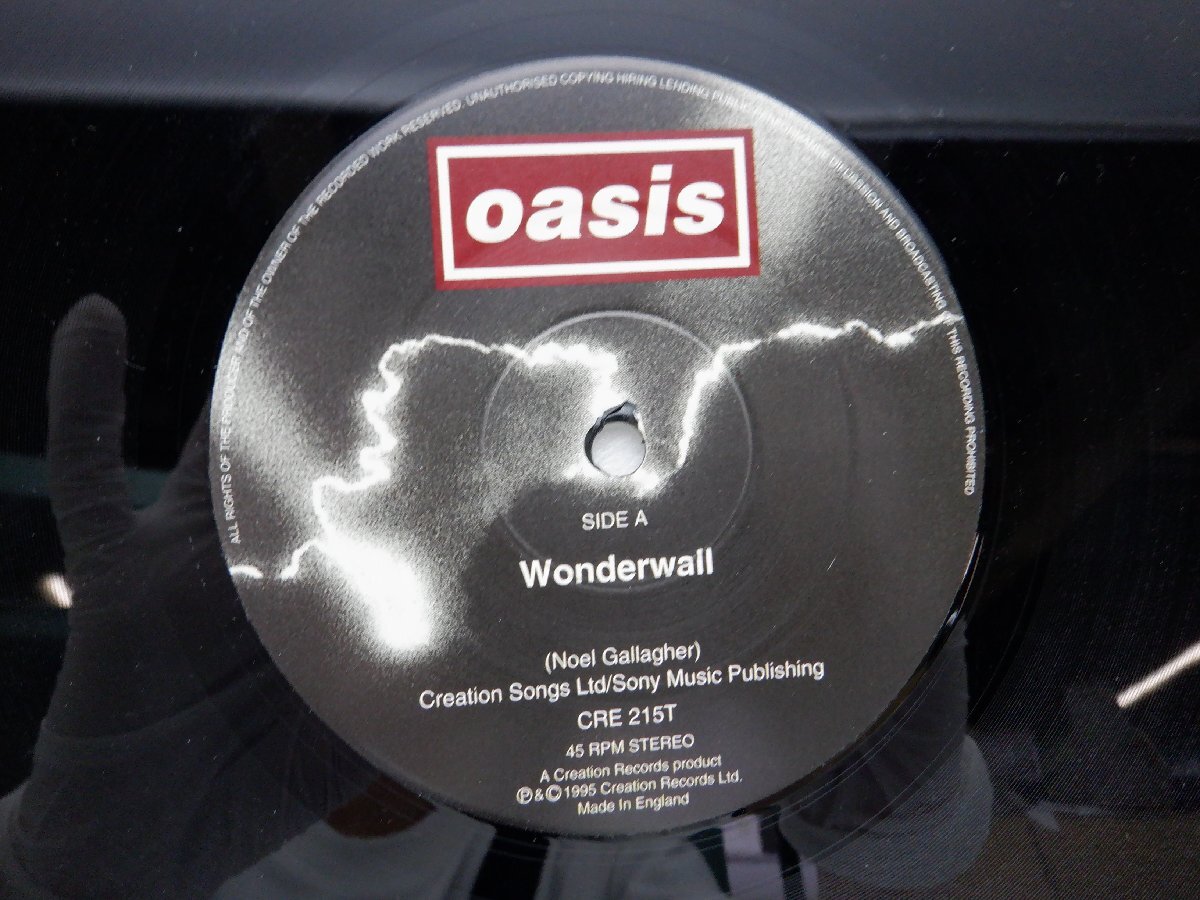 【UK盤】Oasis(オアシス)「Wonderwall(ワンダーウォール)」LP（12インチ）/Creation Records(CRE 215T)/ロック