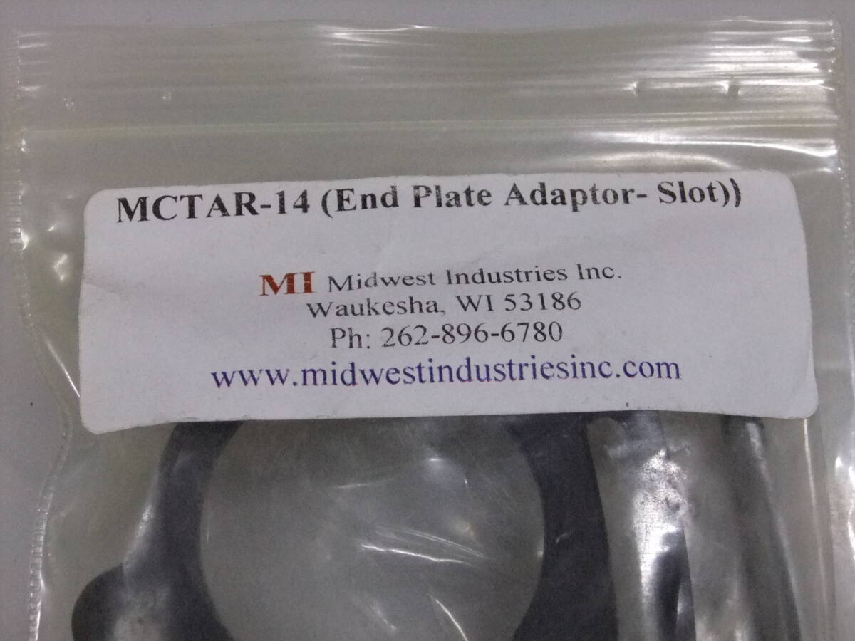 実物 MI製 End Plate Adaptor Midwest Industries Inc製 ストックエンド スリング アダプター 検索用 WE WA VFC GHK M4 M16_画像6