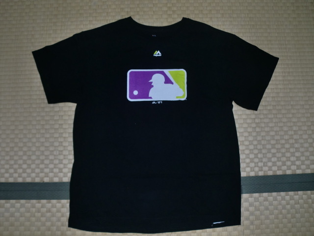 MLB メジャーリーグベースボール Tシャツ Lサイズ マジェスティック社製 MAJESTIC 大谷翔平の画像1