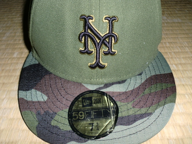 New Era　ニューヨークメッツ　キャップ 帽子　頭周り61.5cm　7 3/4　ニューエラ　NY　MLB_画像2