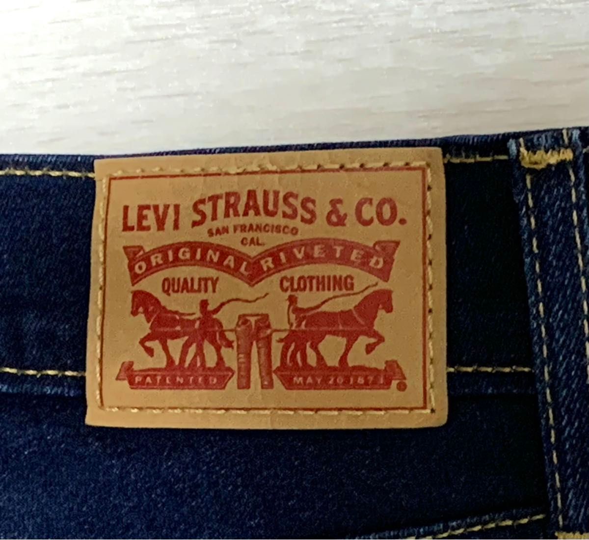 リーバイス Levi‘s 711 スキニーSkinny 濃紺 レディース24インチ