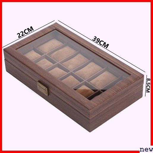  new goods * Reodoeer 1 2 ps for collection case wristwatch storage box wristwatch storage case wood grain PU 80