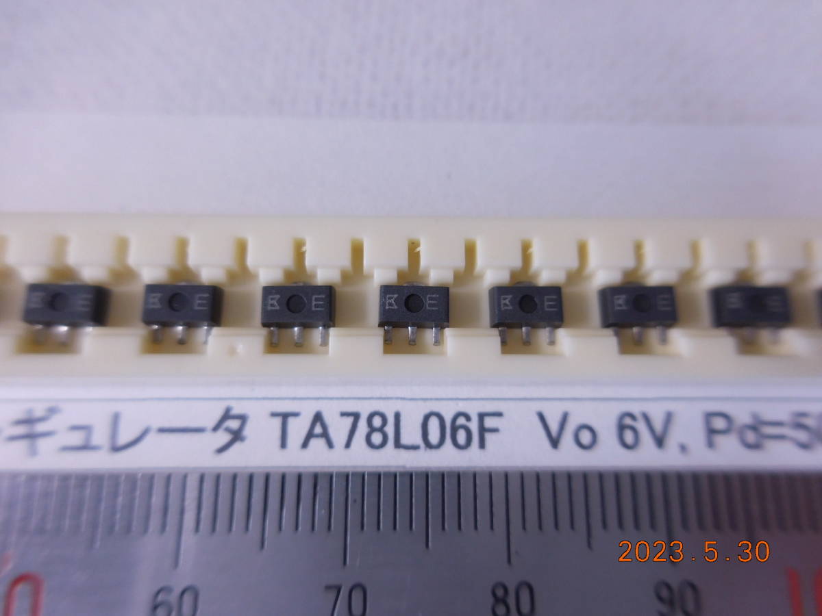 東芝 面実装三端子レギュレータ TA78L06F Vo 6V, Pd=500mW 20個1組 p50_画像2
