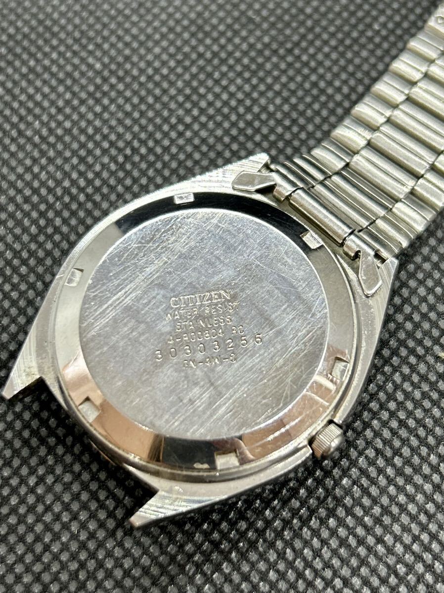 CITIZEN シチズン クリスタルセブン Crystal Sevenデイデイト メンズ 腕時計 自動巻き ビンテージ アンティーク P-8200-RO65OBの画像6
