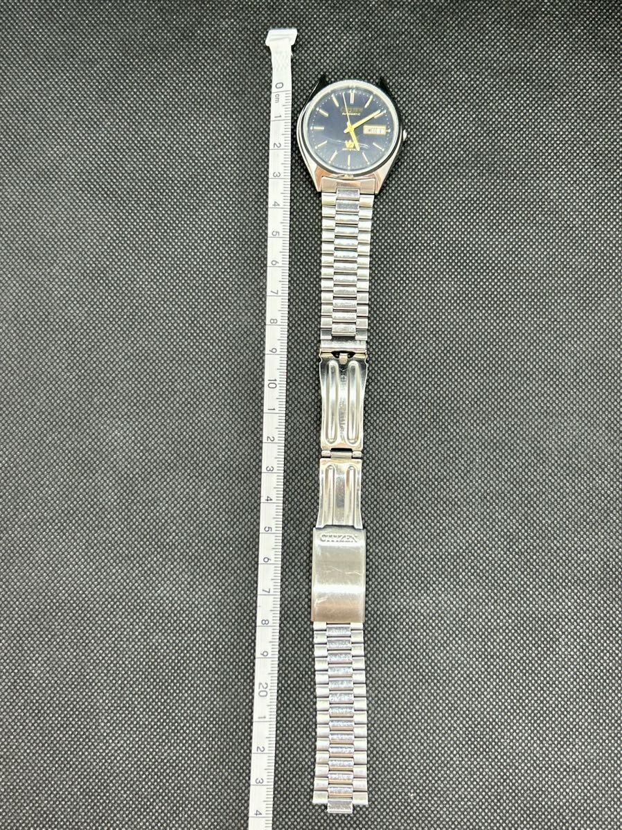 CITIZEN シチズン クリスタルセブン Crystal Sevenデイデイト メンズ 腕時計 自動巻き ビンテージ アンティーク P-8200-RO65OBの画像5