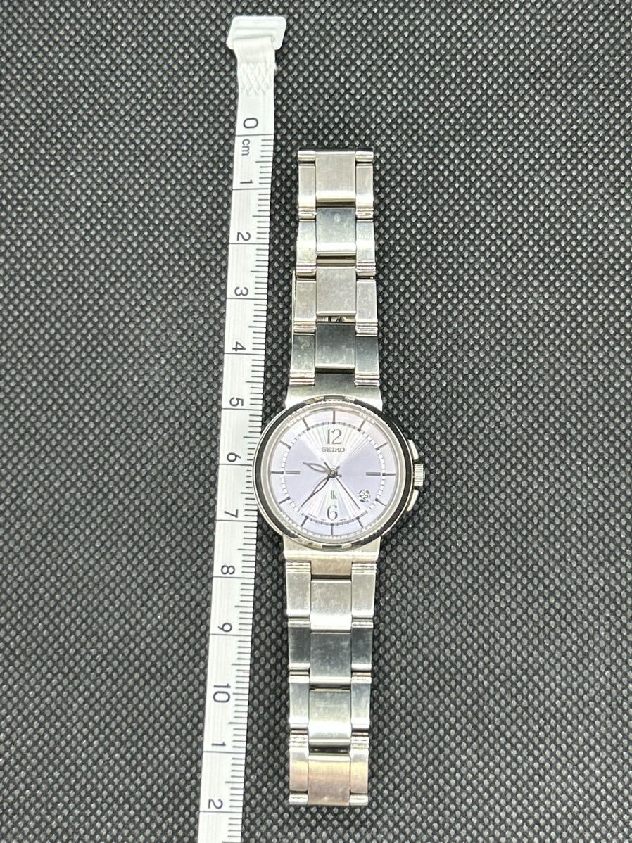 SEIKO セイコー ルキア LK 7N82-6E00 クォーツ レディース 腕時計 箱付 説明書付の画像7