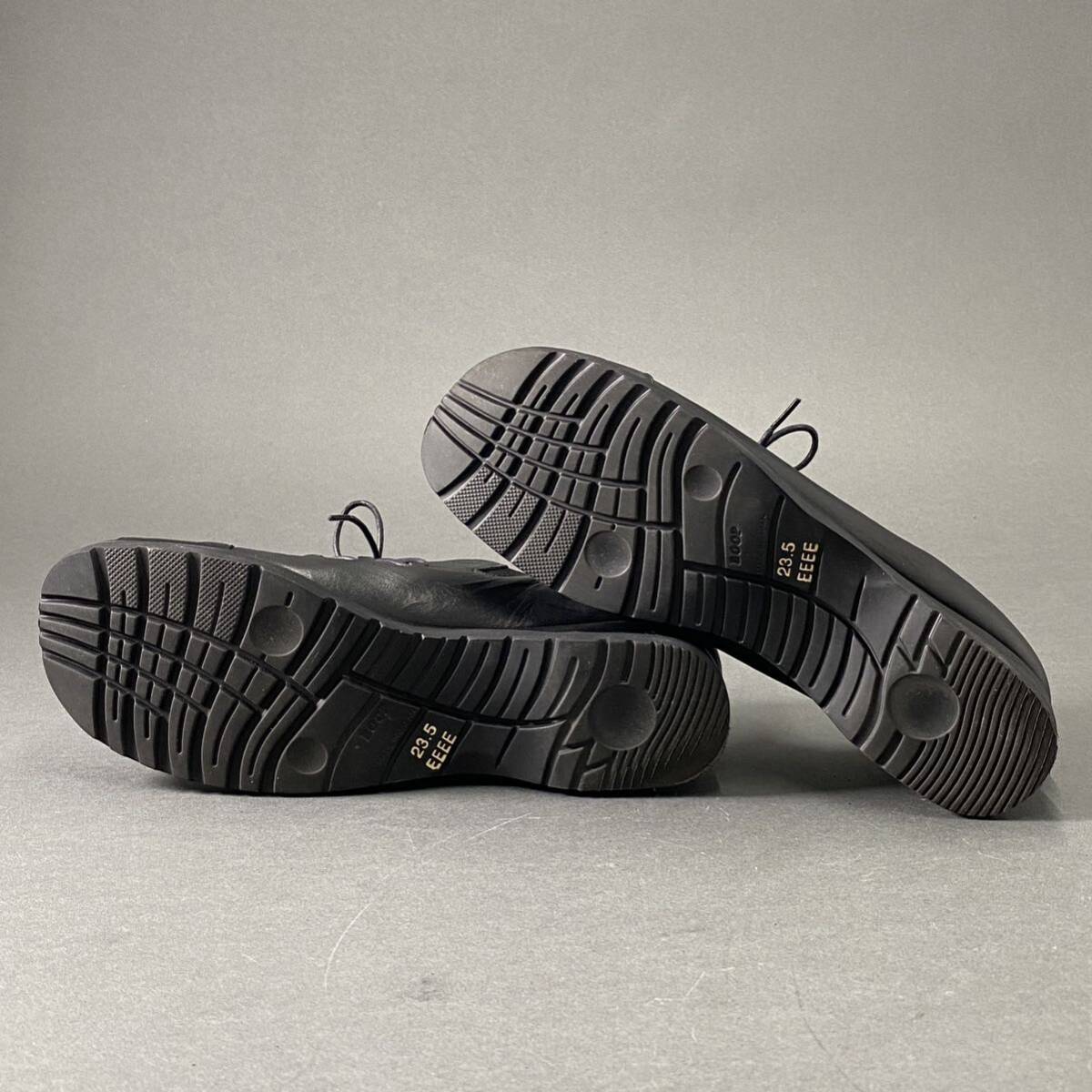 Bd13{ beautiful goods } made in Japan pipurepi pre original leather comfort shoes walking shoes leather sneakers 23.5cm 4E lady's women's shoes 