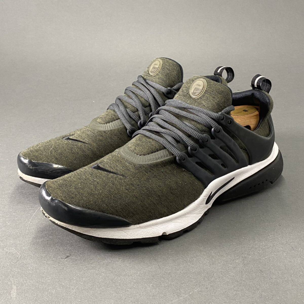 Cd21 NIKE AIR PRESTO TP QS CARGO KHAKI 812307-300 ナイキ エアプレストフリース フィット感◎ ローカットスニーカー サイズL メンズ の画像1