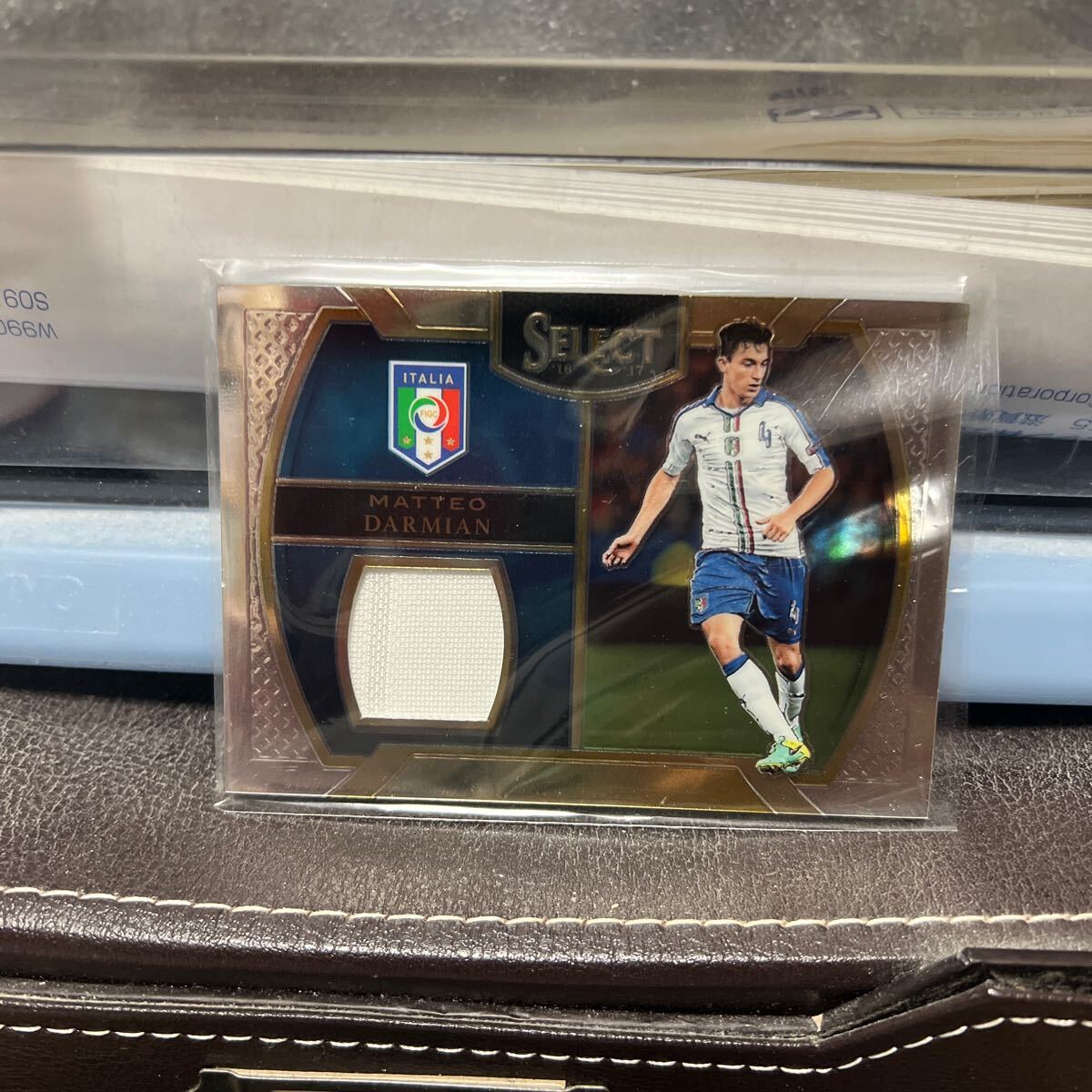 PANINI SELECT16-17 MATTEO DARMIAN ジャージカード_画像1