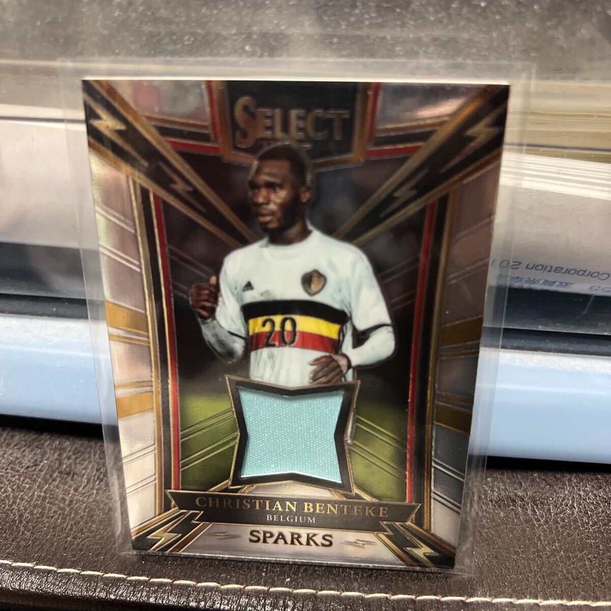 PANINI SELECT17-18 CHRISTIAN BENTEKE ジャージカード_画像1