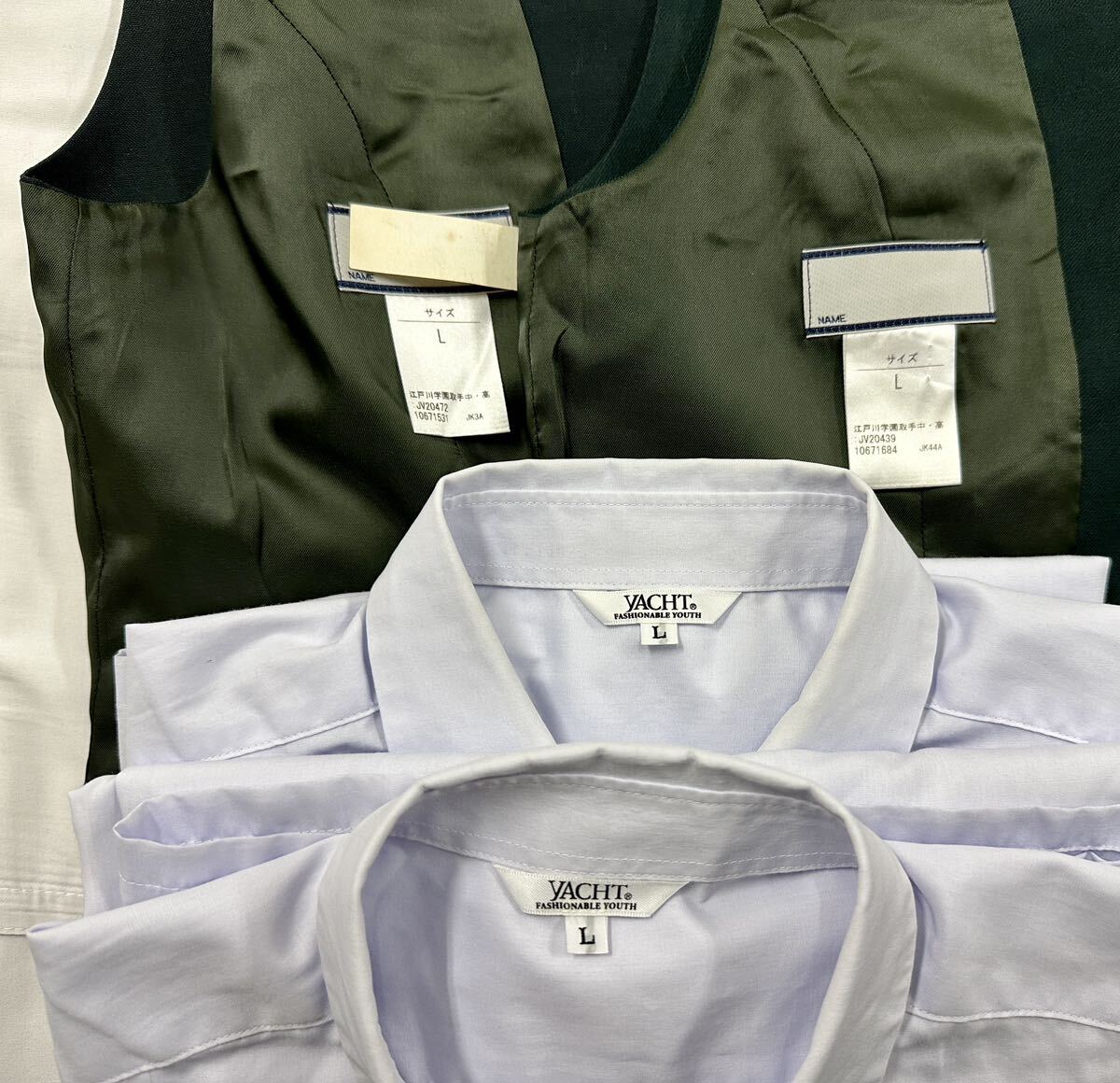 江戸川学園取手中学校 高等学校現行女子制服セットLサイズ W72 江戸川学園取手中学校 高等学校現行女子制服セットLサイズ W72