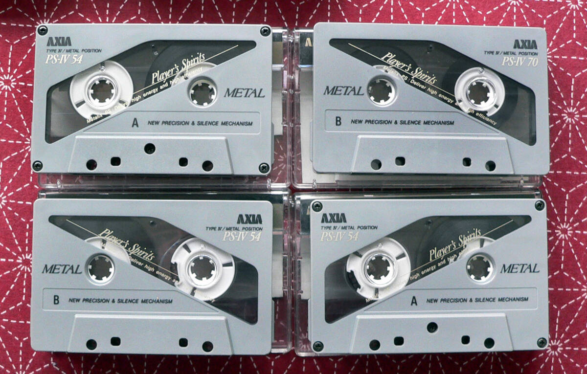 ★ 中古カセット テープ / AXIA METAL (メタル) - ８本 ★_画像3