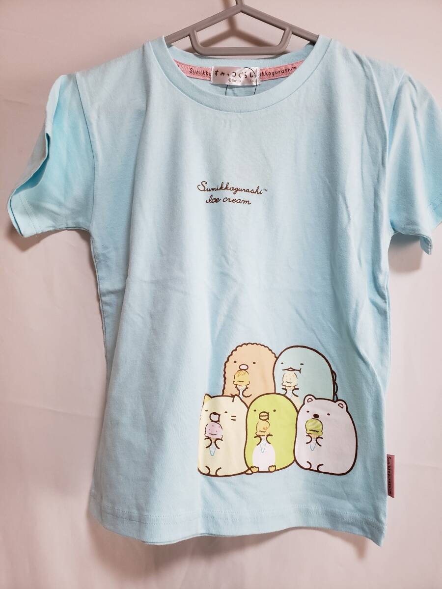 子供服 すみっコぐらしプリントTシャツ 140サイズ 半袖 の画像1