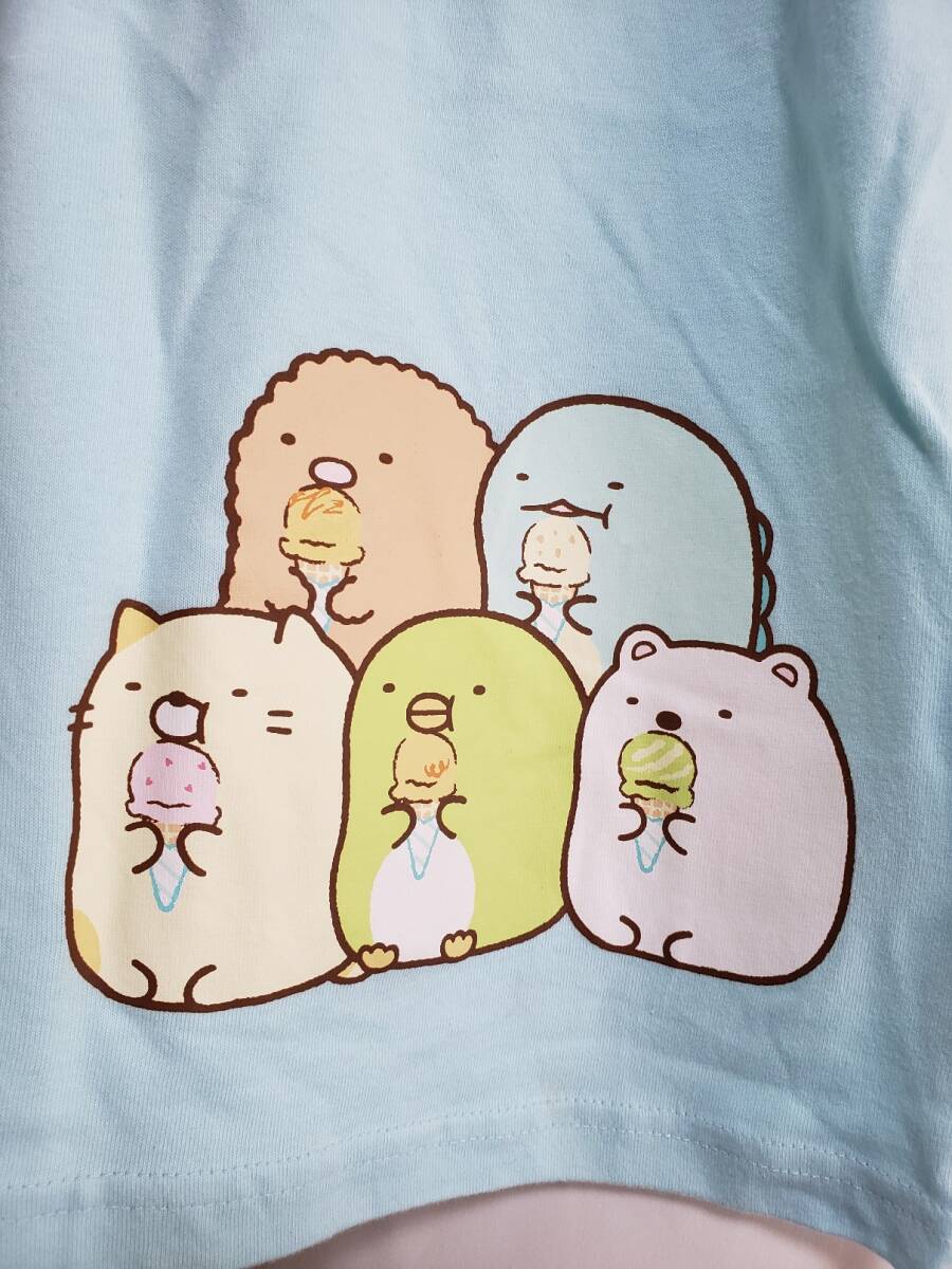 子供服 すみっコぐらしプリントTシャツ 140サイズ 半袖 の画像3