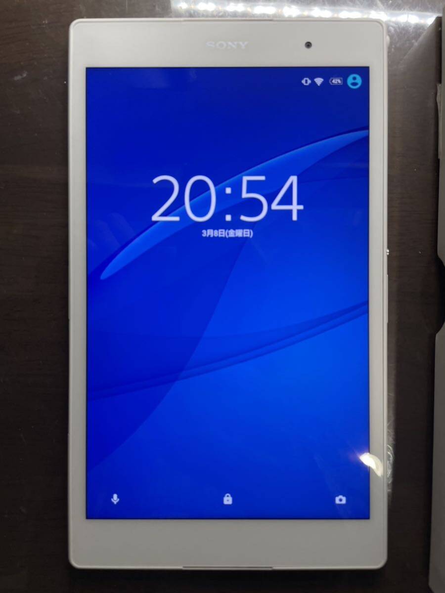 SONY Xperia Z3 Tablet Compact SGP612JP/W 32GBの画像2