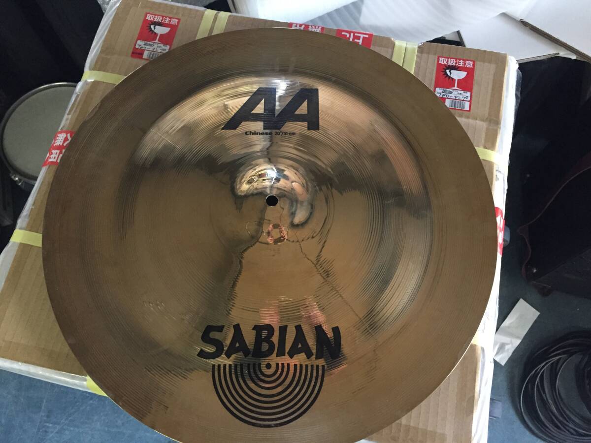 SABIAN (セイビアン)  AA Chinese 20"/51cm 中古品です。の画像10