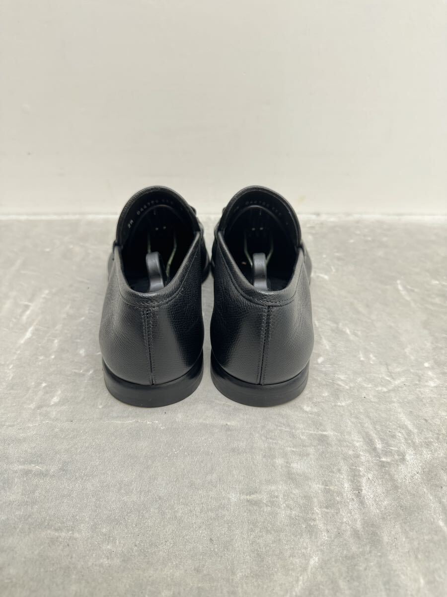 フェラガモ ビットローファー ブラック 7 FERRAGAMO ローファー 革靴 レザー ビジネスシューズ レザーシューズ の画像4