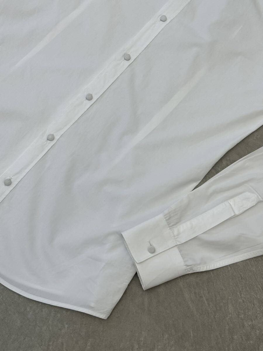 ドルチェ&ガッバーナ コットン シャツ ホワイト 40 Dolce&Gabbana 長袖 白 ワイシャツ ドレスシャツ フォーマルの画像5
