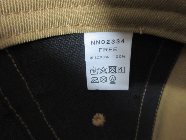 ☆美品☆THE NORTH FACE/ザノースフェイス NN02334 UB/ユーティリティブラウン スクエアロゴキャップ アメカジ アウトドア 帽子の画像5