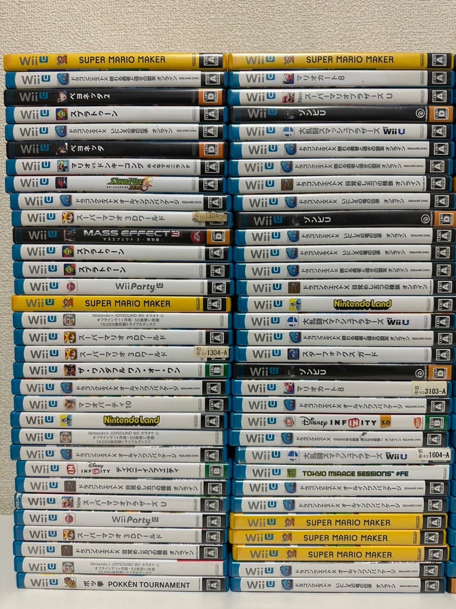① WiiU ソフト 約128本 まとめ 大量 ニンテンドー 任天堂 Nintendo _画像2