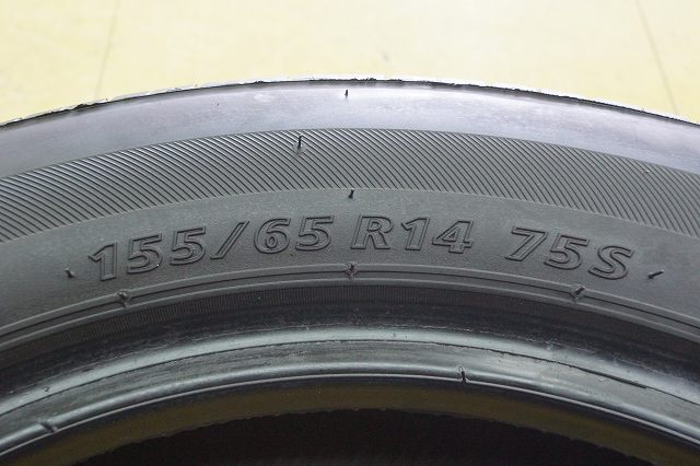 【中古】155/65R14 ブリジストン ネクストリー 22年 1本 スペア 応急_画像7