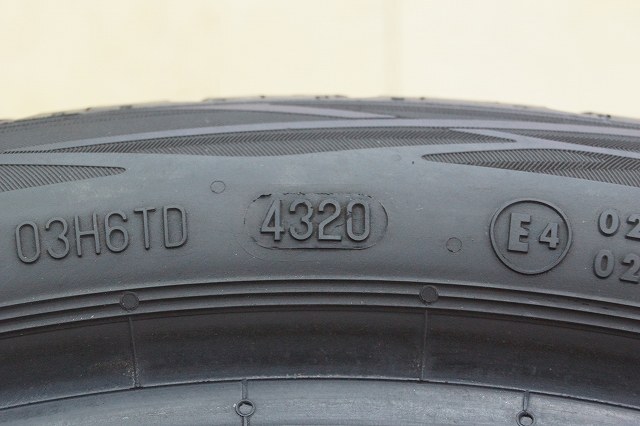 【中古】225/40R18 コンチネンタル エココンタクト6 SSR 20年 2本 スペア 応急_画像5