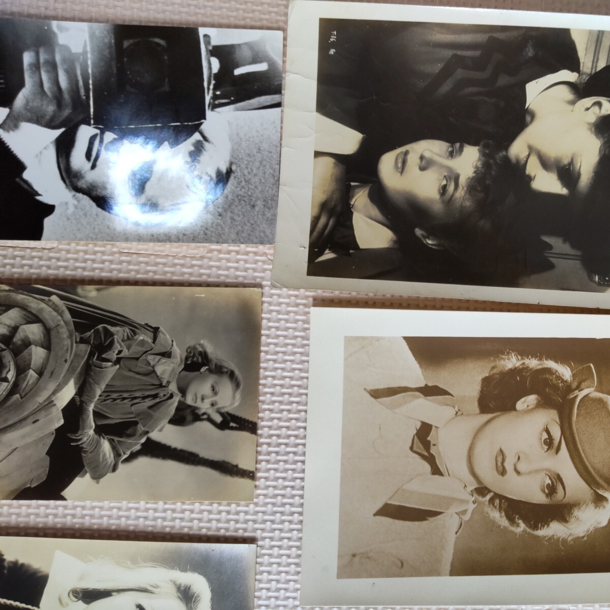 昭和レトロ ハリウッド映画 外国映画女優 俳優 ブロマイド 写真 全11枚 グレタ・ガルボ デヴィッド・マッカラム の画像2