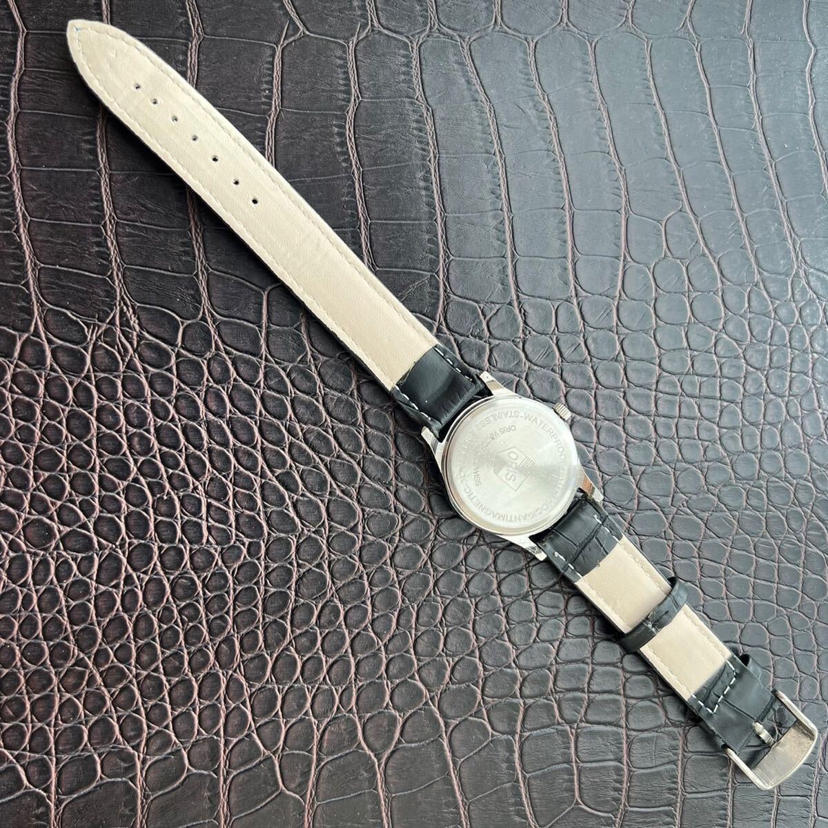 【美品・調整済】オリス ORIS ビンテージ 機械式 手巻き ウォッチ 腕時計 メンズ 中古 アンティーク 動作良好 ディズニー ミッキー NO.731の画像5