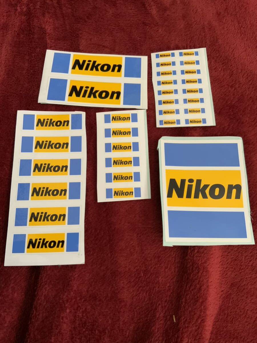 Nikon ニコン　オリジナルステッカー　8セット_画像2