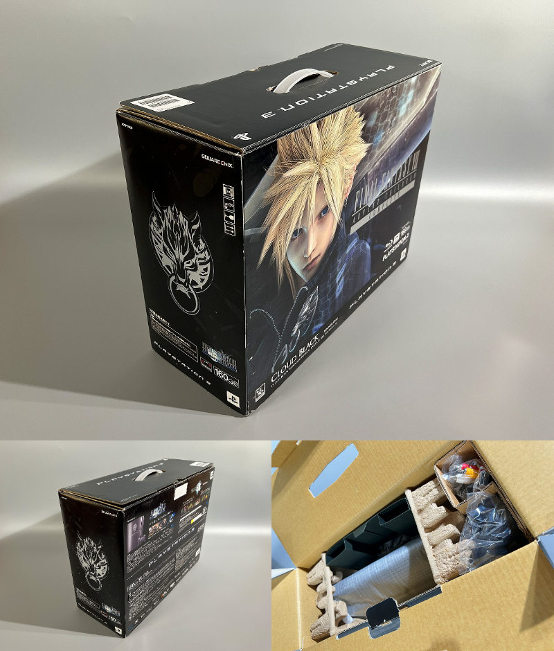 【BEST condition OK!!】【完品】PS3 FINAL FANTASY VII ADVENT CHILDREN 160GB★CECHQ00★HDMIケーブル付★PlayStation 3★【291】の画像10