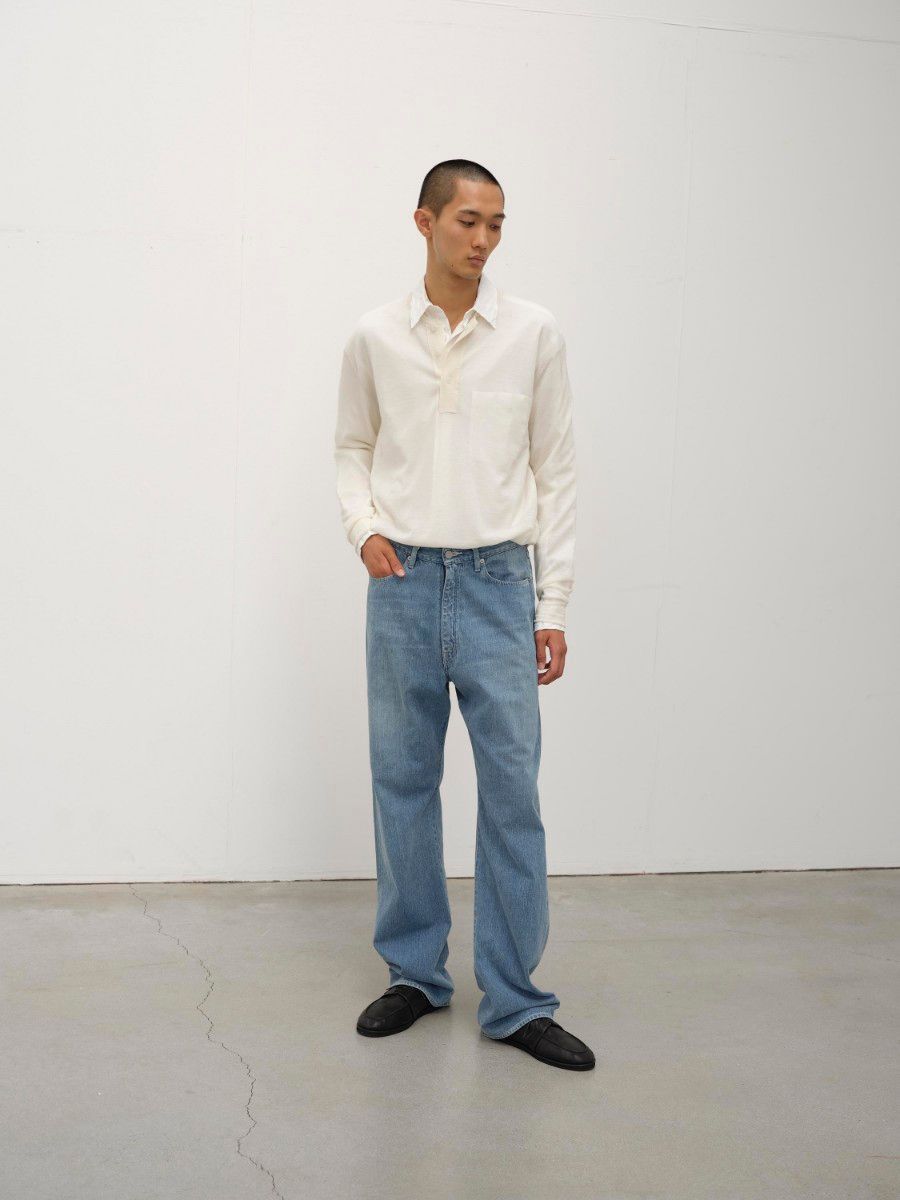AURALEE SELVEDGE FADED LIGHT DENIM PANTSサイズ3|Yahoo AURALEE SELVEDGE FADED LIGHT DENIM PANTSサイズ3|Yahoo