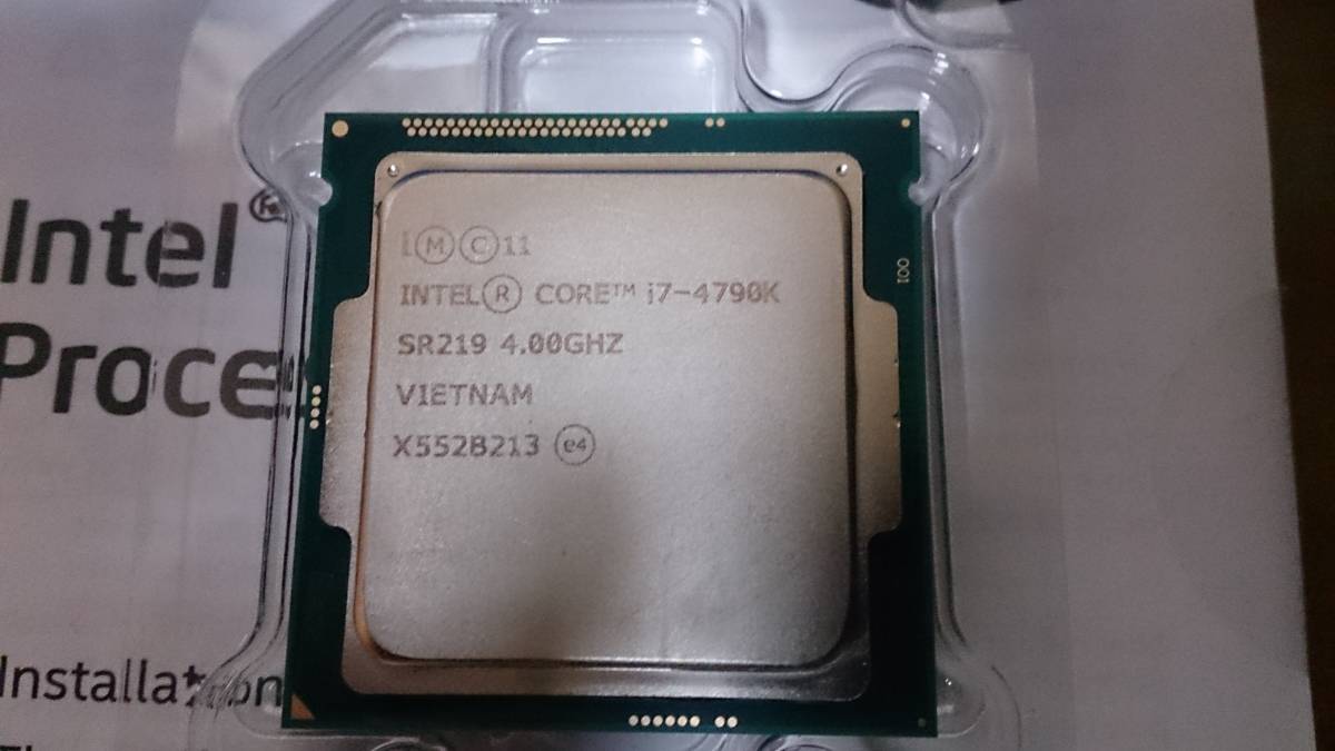 Core i7 4790K BOX б/у.