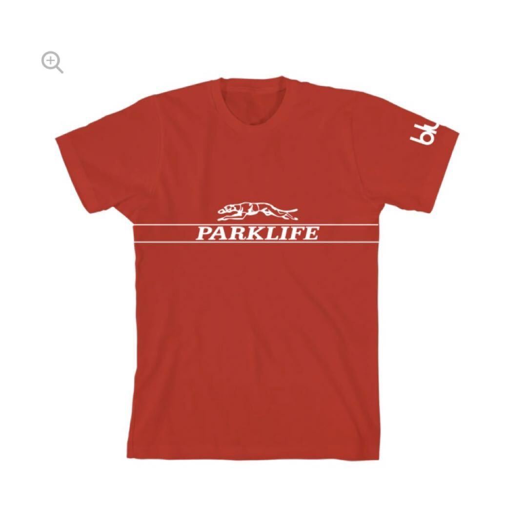 【新品】blur Tシャツ PARKLIFE レッド XXL 公式品_画像1