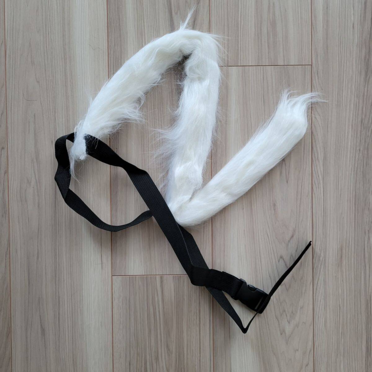 猫耳 カチューシャ しっぽ コスプレ ハロウィン 白猫 猫 仮装 コスチューム