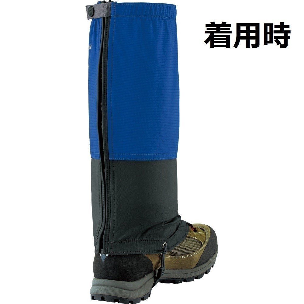 ★新品★モンベル ゲイター GORE-TEX ライトスパッツ ロング 1129429 BK サイズM（24～26cm） 登山 トレッキング 泥除け 雪除け_画像2